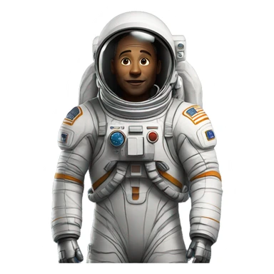 Astronaute du film seul sur mars sticker