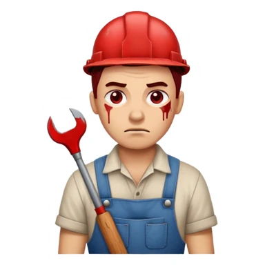 carpenter bleed  sticker