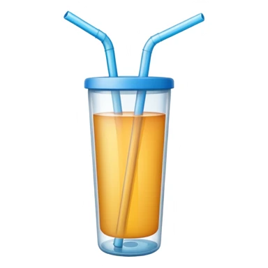 plastic straw sticker