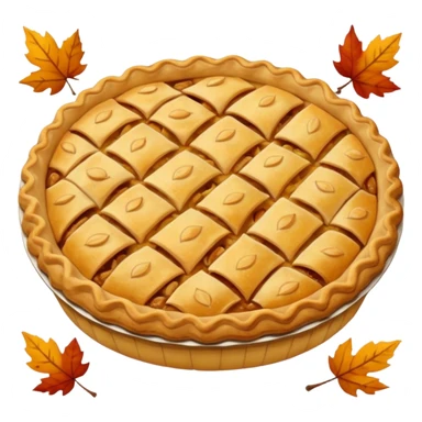 Apple pie autumn aesthetic  sticker