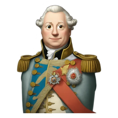 King George III sticker