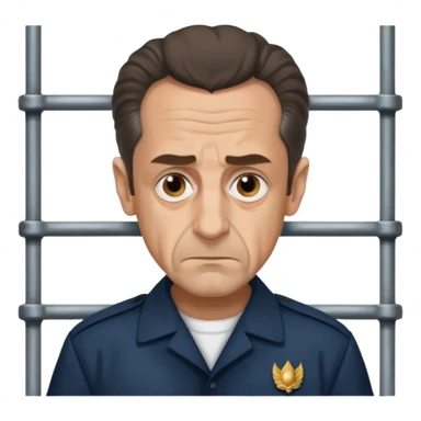 Nicolas sarkozy en prison  sticker