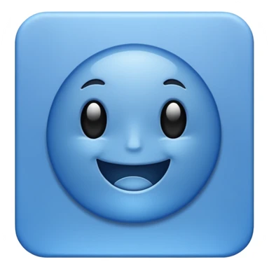 draft on blue paper sticker