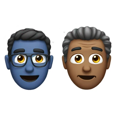 The scientist and the madman sticker