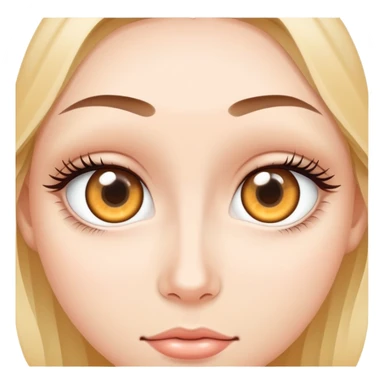 beautiful eyes with under-eye circle sticker