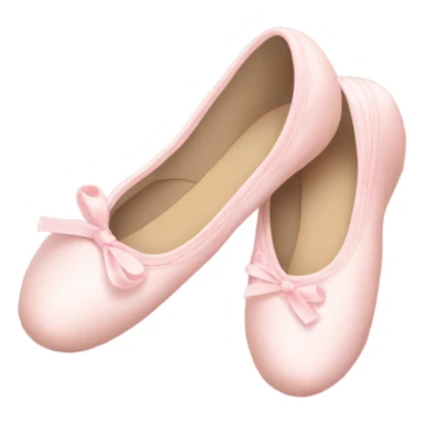 Pale pink ballet shoes sticker