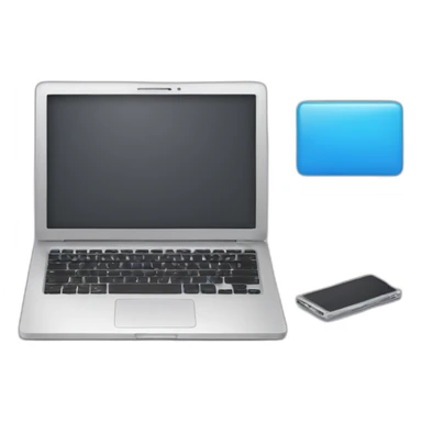 smartphone and laptop sticker