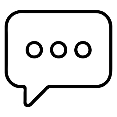 comment chat bubble icon sticker