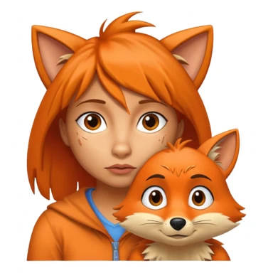 Make Dora and Swiper the fox crying sticker