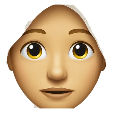 Un solo emoji amarillo con una expresión confundida y ligeramente incómoda, con cejas levantadas, ojos mirando de reojo y boca torcida hacia abajo. sticker