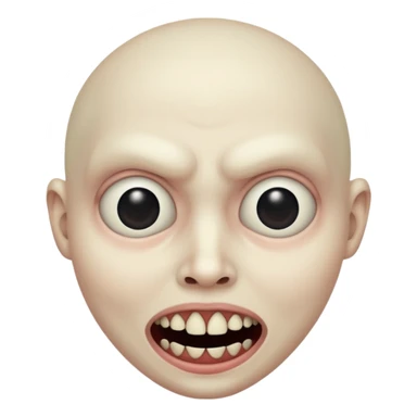 Super freaky but terrifying fsce sticker