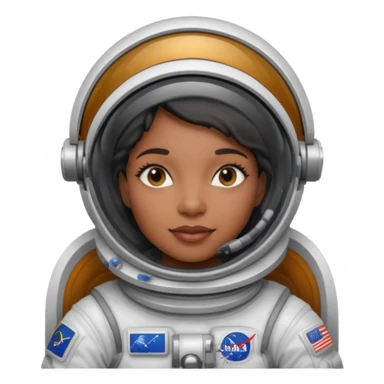 astranots without helmet black woman sticker