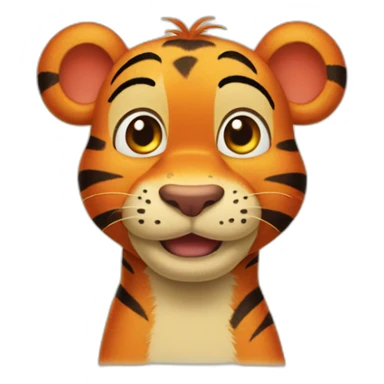 tigger from winnie the pooh sticker