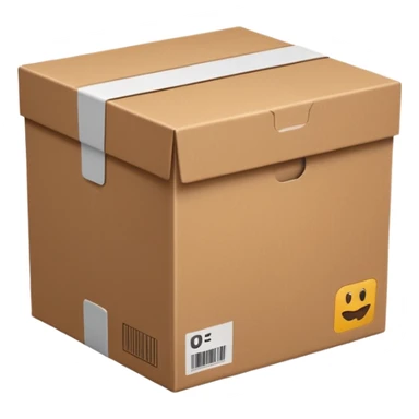 make delivery box  sticker