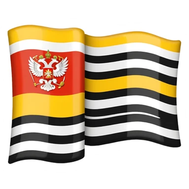 Russian Empire Flag Emoji sticker
