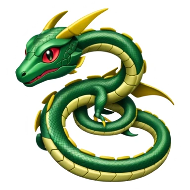 Pokemon  legendary Rayquaza sticker