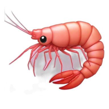 PINK SHRIMP sticker