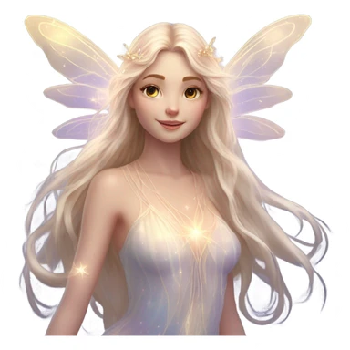 celestial fairy sticker
