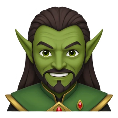😏 this emoji but as a klingon sticker