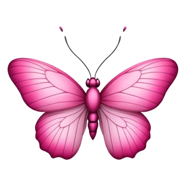 Mariposa rosada sticker