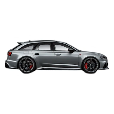 Audi RS6 r abt sticker