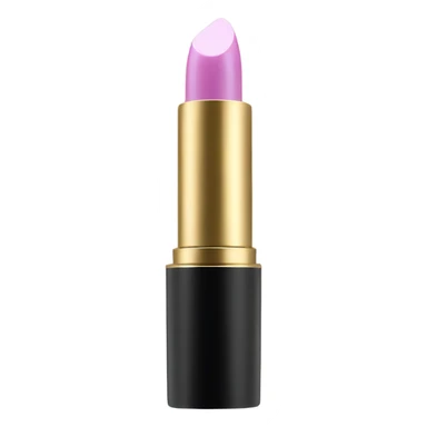 opal crystal lipstick gold tube 💄  sticker
