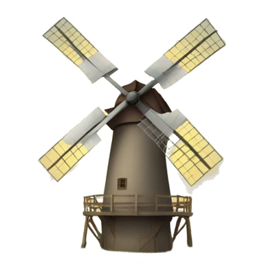 windmill for kids sticker