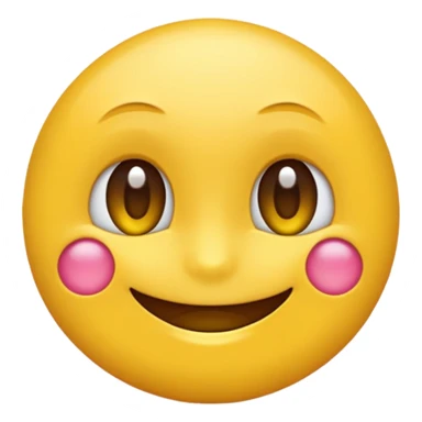 Emoji rond et jaune qui fixe à côté de lui  sticker