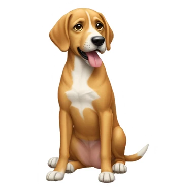 dog on dog on dog on dog on dog sticker