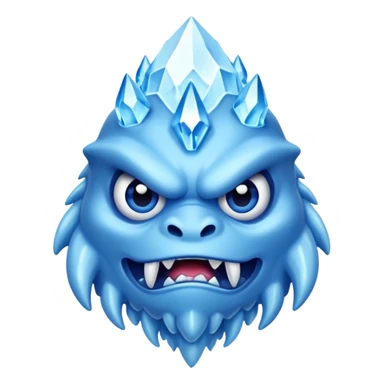 ice monster sticker