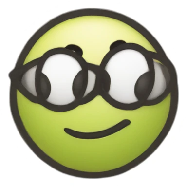 Cartoon character drawn on a post it note sticker