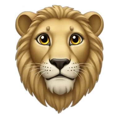 An Iranian lion sticker