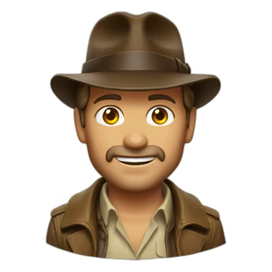 indiana jones sticker