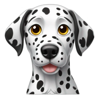 Dalmatien qui rigole sticker