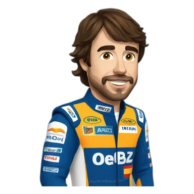 Chad Fernando Alonso sticker