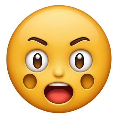 agitated emoji sticker