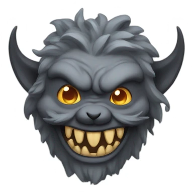 evil mythical creature sticker