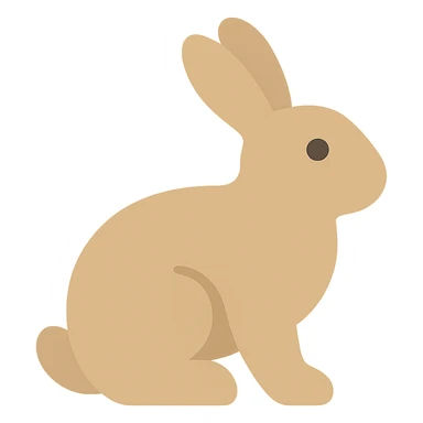 Rabbit sticker