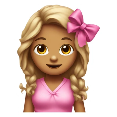 Girl Bigfoot. Wearing pink bow sticker