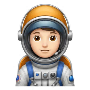 a rock climber dressed like an astronaut sticker