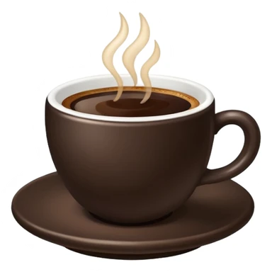 Une Tasse de cafe expresso sticker