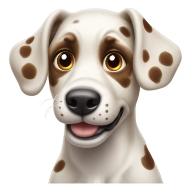 Dog with spots  sticker