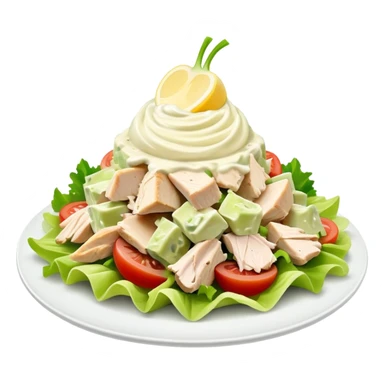 chicken salad sticker