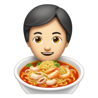 Tom yum mama noodles sticker