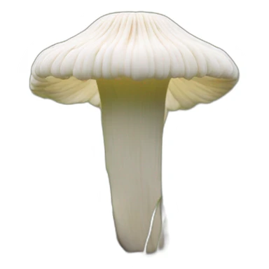 Maltese-in-a-coprinus-comatus-field sticker