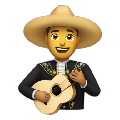 emoji mariachi sticker