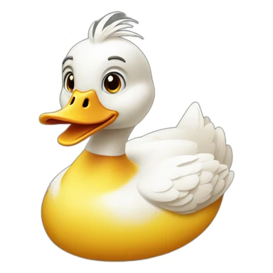 Canard millionnaire  sticker