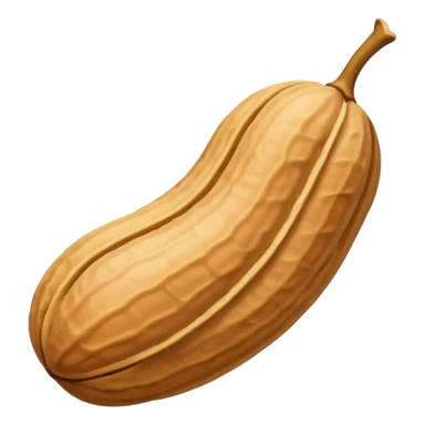 a Peanut with detail (no face) sticker