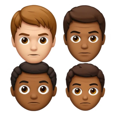 Um emoji gotico com o dexter morgan da série dexter sticker