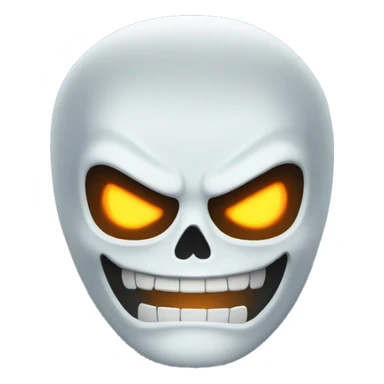 ghost-rider face sticker